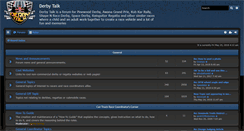 Desktop Screenshot of derbytalk.com